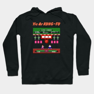 Mod.2 Arcade Yie ar Kung-Fu Video Game Hoodie